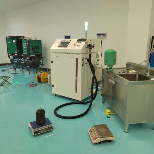 Dual System Gas Car AC Recovery And Charging Refrigerant Machines AC48 For Both R134a And 1234yf