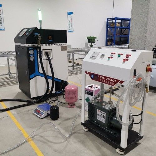 R600A Ac Gas Charging Machine Recovery Refrigerant Function